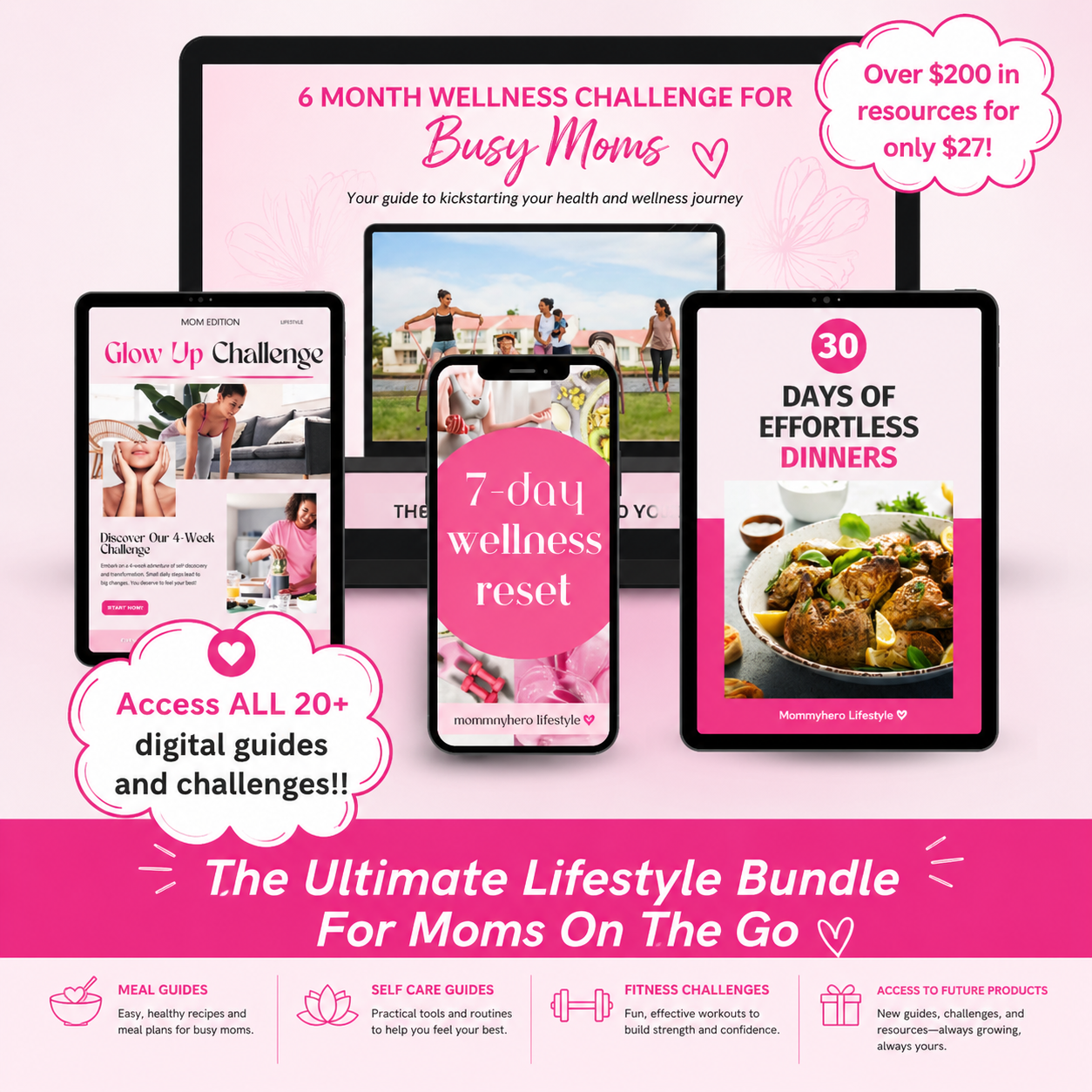 The Mommyhero Lifestyle Ultimate Bundle